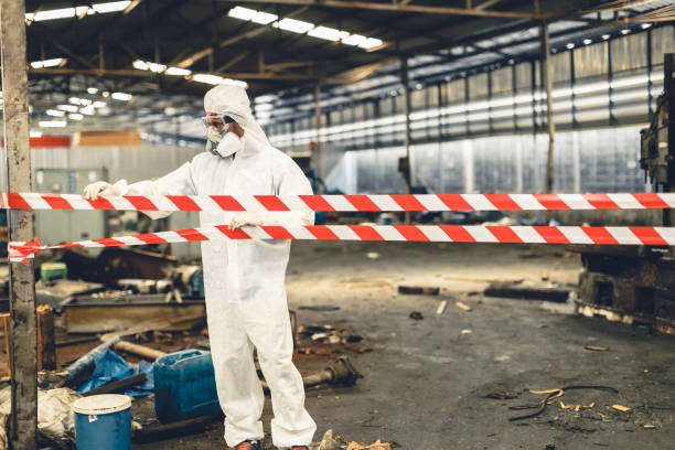 Professional Biohazard technician working in Winneconne, WI